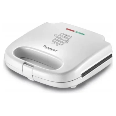 GAUFRIER DOUBLE TECHWOOD BLANC 800W TGE-852