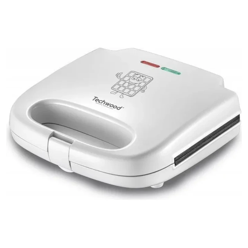 Gaufrier électrique double Techwood TGE-852 blanc de 800 W