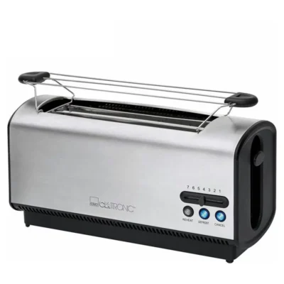 GRILLE PAIN CLATRONIC INOX 4 FENTES INOX TA 368s