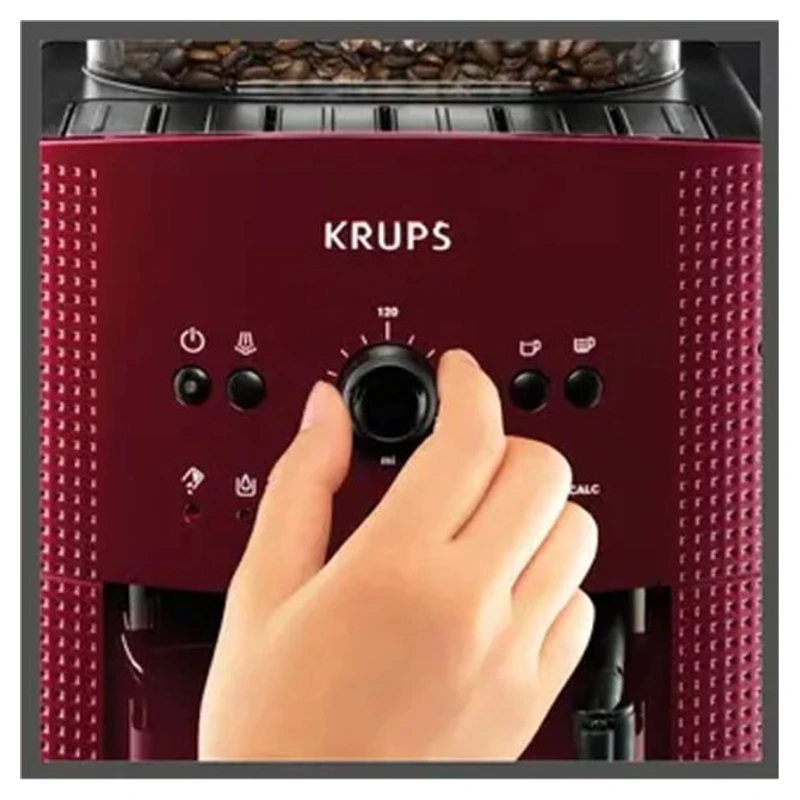 Sélecteur et boutons de commande de la machine à café Krups EA810770