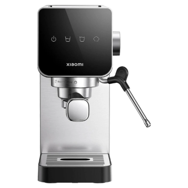 Vue frontale de la machine à expresso Xiaomi 62204 avec buse vapeur