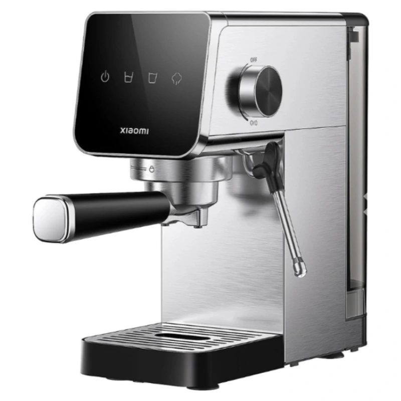 Machine à expresso Xiaomi 62204 Inox vue du côté gauche