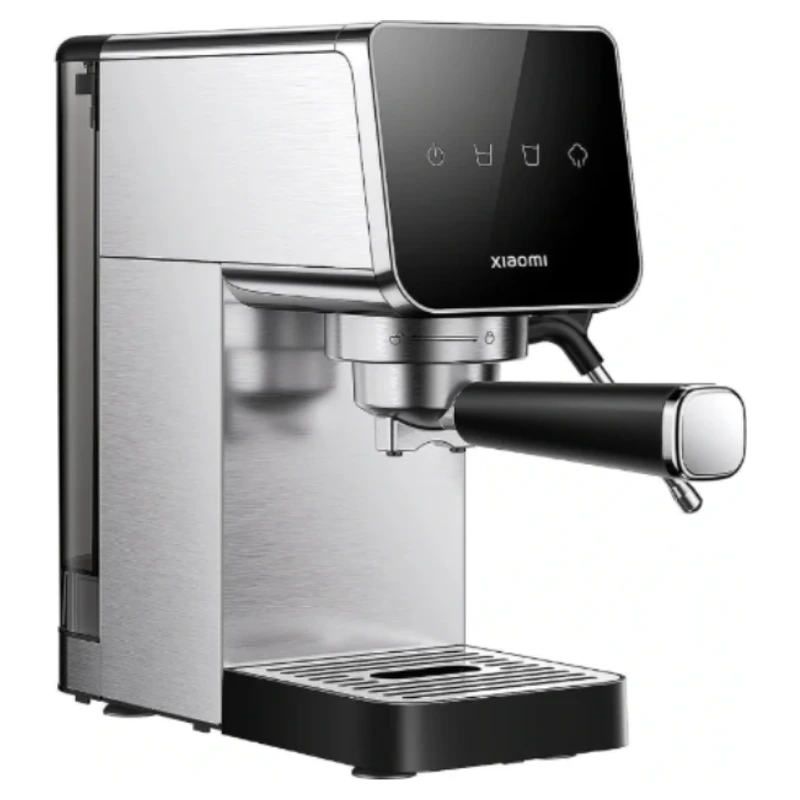 Machine à expresso Xiaomi 62204 semi-automatique Inox vue de trois quarts