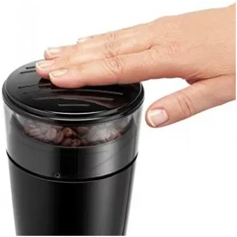 Utilisation du couvercle-poussoir du moulin à café De’Longhi KG200