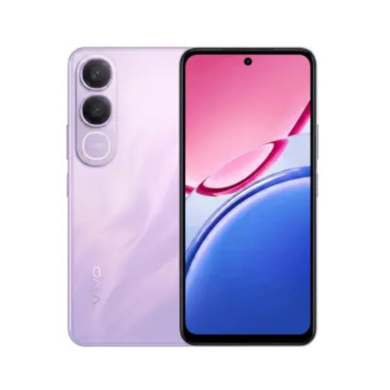 Smartphone Vivo Y31 5G 16/256 Go Purple vu de face et de dos
