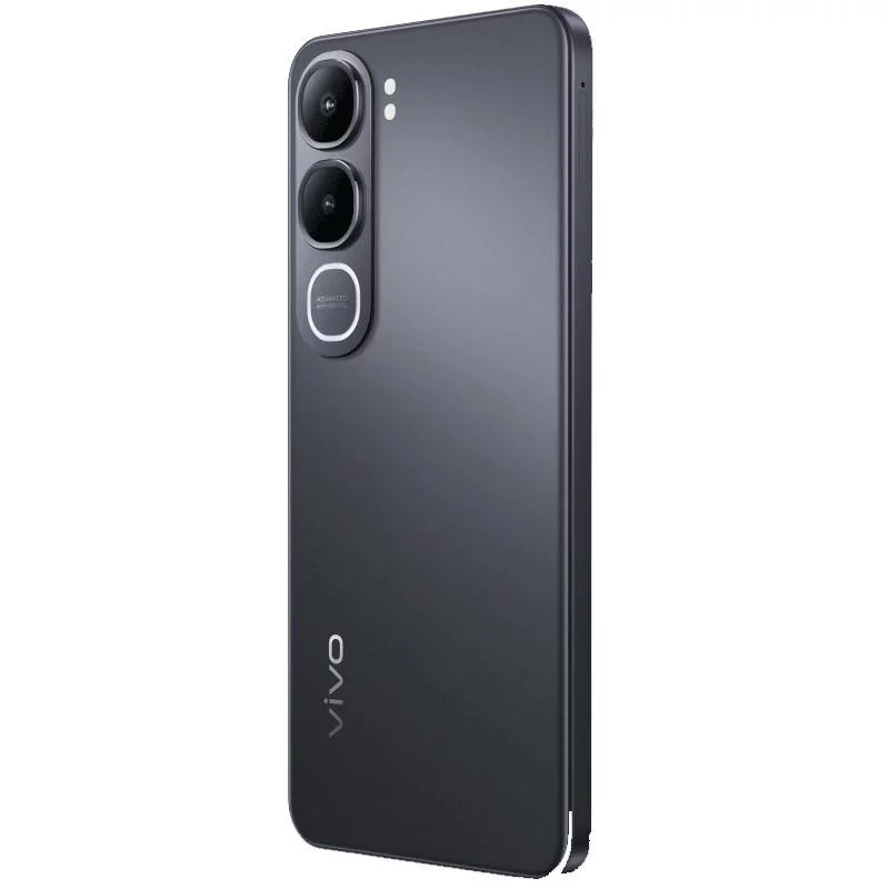 Smartphone Vivo Y31 5G Black vu de dos en perspective