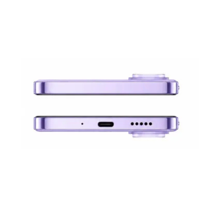 Parties supérieure et inférieure du Vivo Y31 5G Purple