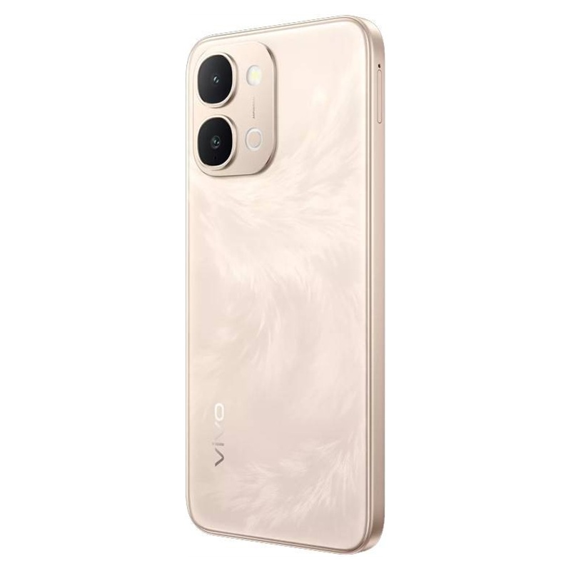 Smartphone Vivo Y31d Gold, vue arrière droite