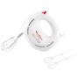 Batteur Easy Max Moulinex ABM11A30 blanc de 200 W avec fouets métalliques et accessoires