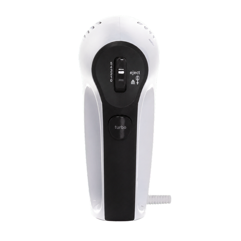Sélecteur de 5 vitesses, commande Eject et bouton Turbo du batteur Moulinex HM3121B1
