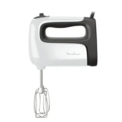 BATTEUR MOULINEX BLANC 5 VIT. 500W + PIED MIXEUR HM462110