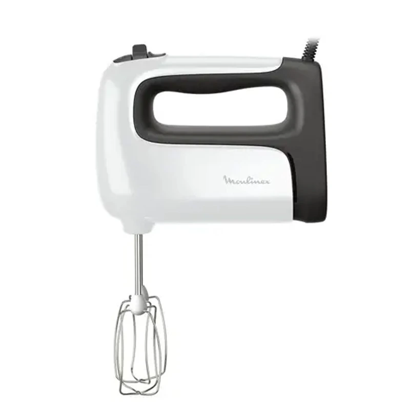 Batteur électrique Moulinex Prep’Mix HM462110 blanc et noir avec fouets