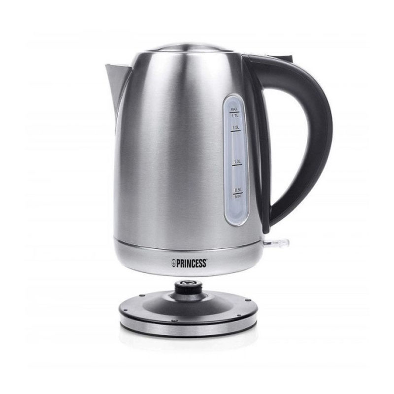 Bouilloire Princess 236016 en inox de 1,7 L et 2 200 W