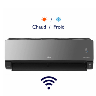 Climatiseur LG ARTCOOL Mirror Wi‑Fi Dual Inverter Chaud & Froid