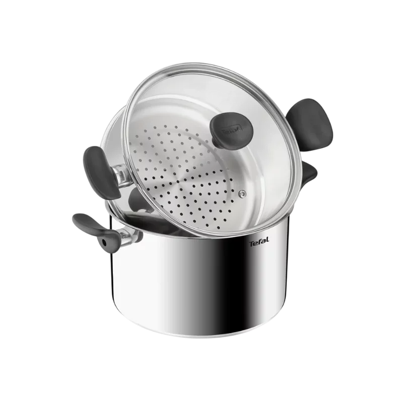 Couscoussière Tefal Primary E3089505 avec panier vapeur perforé
