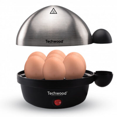 Cuiseur A Oeuf Electrique 3EN1 7P INOX/NOIR 350W TO-007