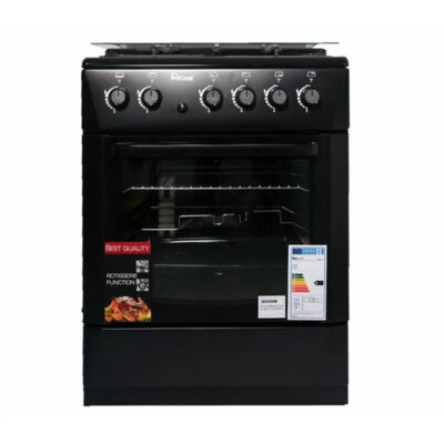 CUISINIÈRE À GAZ PROCOOK 4 FEUX 60 CM