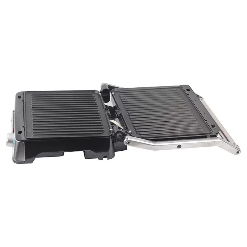 Grill Techwood TGD-2018D complètement ouvert à 180 degrés