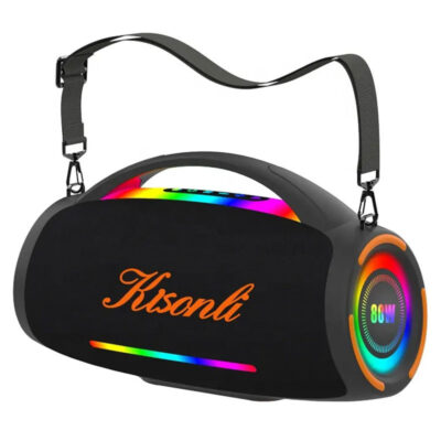 ENCEINTE BLUETOOTH KISONLI K26 80 W RGB NOIR