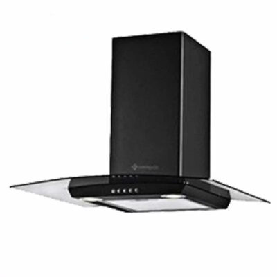 HOTTE ASPIRANTE ELLETI 60cm  NOIR EN VERRE HOT-14322