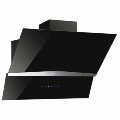 Hotte Aspirante Décorative Inclinée Franco Noire – 60 cm / 90 cm