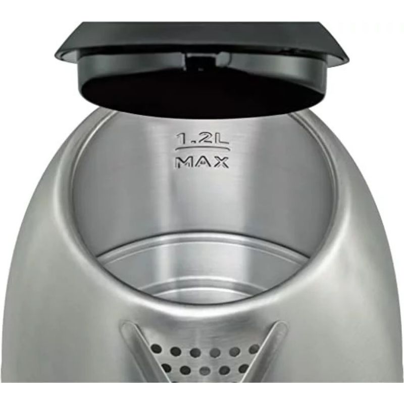 Intérieur en inox et filtre de la bouilloire Tefal KI431D10