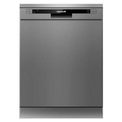 Lave-Vaisselle Maxwell 13 Couverts – 6/7 Programmes – Noir/Inox
