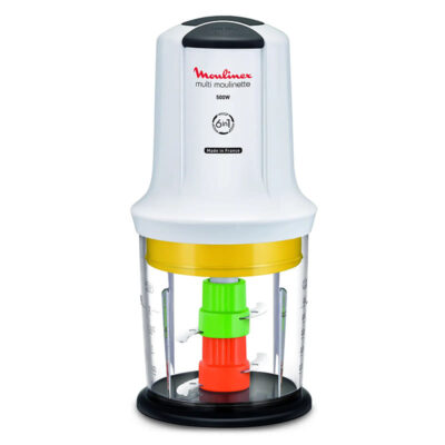 Multimoulinette Moulinex 6en1 500w blanc at723110