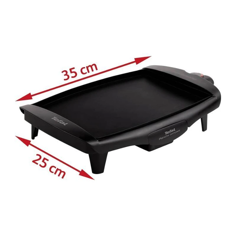 Dimensions 35 × 25 cm de la plancha électrique Tefal CB500512