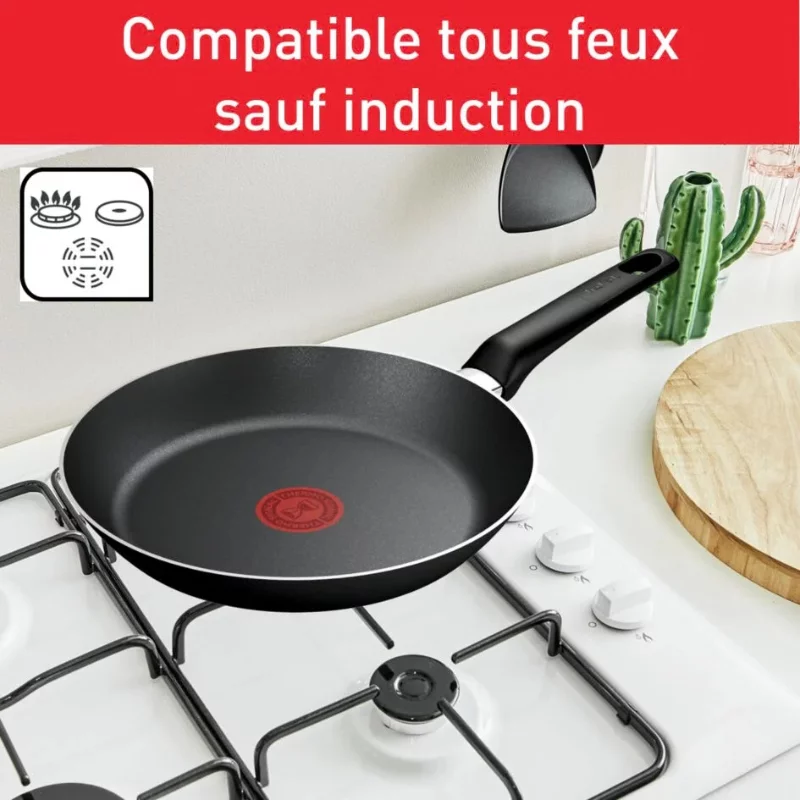 Poêle Tefal Access G6 32 cm B4450802 compatible tous feux sauf induction