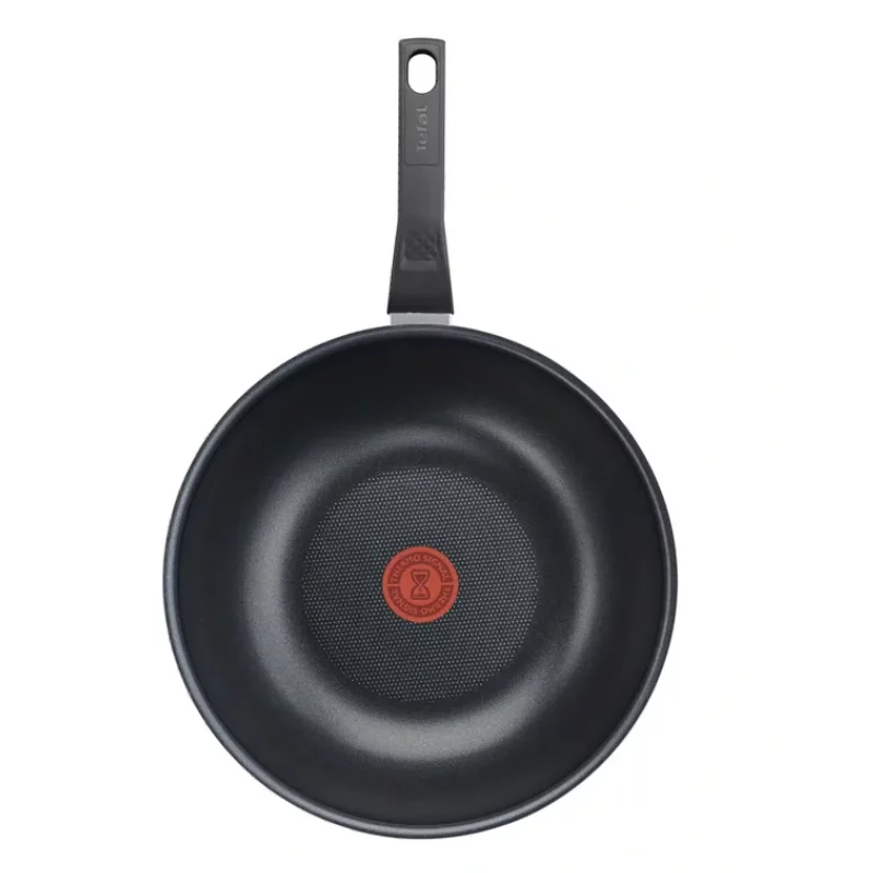 Poêle wok Tefal 28 cm Easy Cook and Clean B5541902 vue de dessus