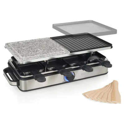 Appareil A Raclette PRINCESS 8P + Pierre De Cuisson 162635