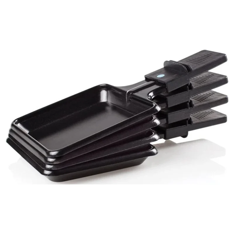 Ensemble de quatre poêlons antiadhésifs pour raclette Princess