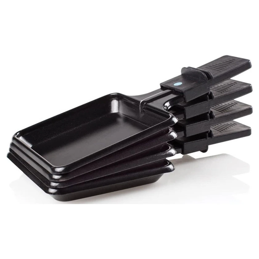 Ensemble de quatre poêlons antiadhésifs pour raclette Princess
