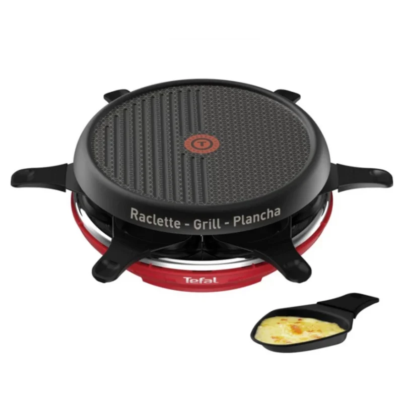 Raclette Tefal Colormania avec plaque grill plancha et poêlon