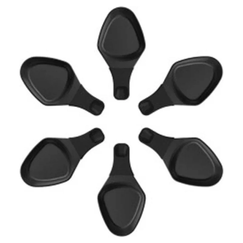 Six poêlons triangulaires pour raclette Tefal Colormania