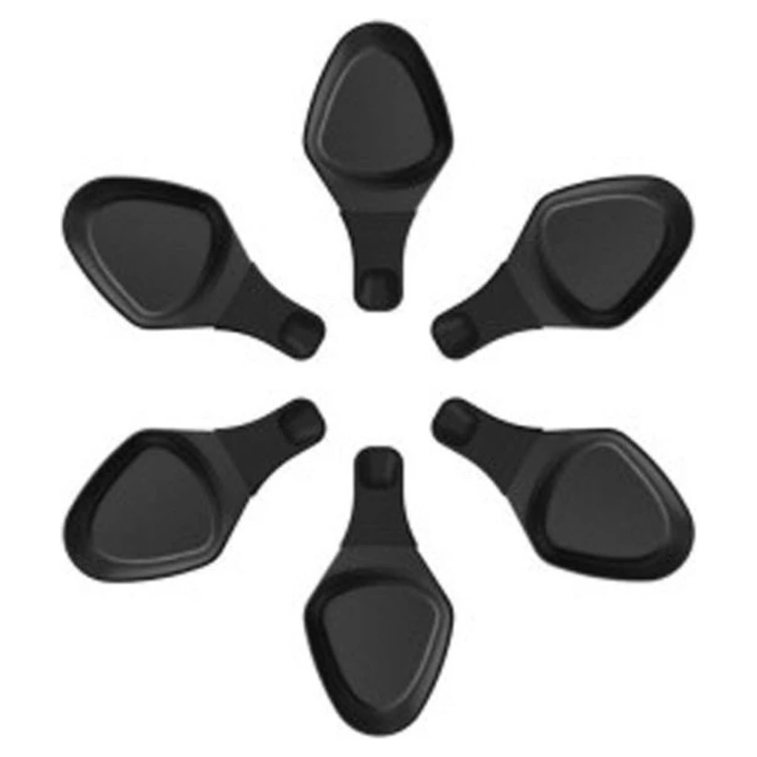 Six poêlons triangulaires pour raclette Tefal Colormania