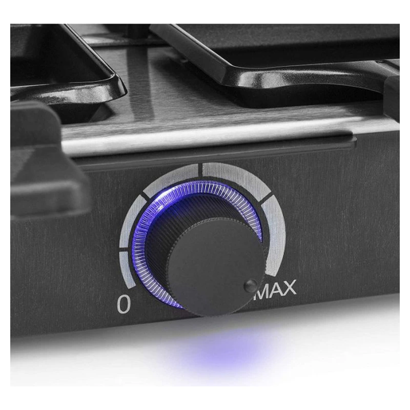 Bouton lumineux du thermostat réglable de la raclette Tristar RA-2724