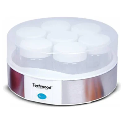 YAOURTIERE TECHWOOD 7 POTS EN VERRE 15W TYA-7001