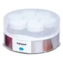 Yaourtière électrique Techwood TYA-7001 15 W inox avec 7 pots