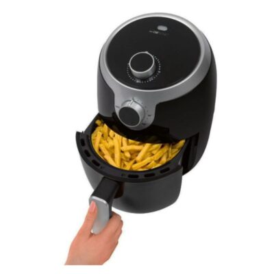 AIR FRYER CLATRONIC 1,8 L 1 000 W NOIR ET SILVER FR 3769 H