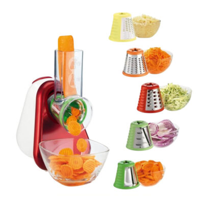 DÉCOUPE-LÉGUMES MOULINEX FRESH EXPRESS+ 5-EN-1 150 W BLANC ET ROUGE DJ750G32 / DJ755G32 / DJ755G10