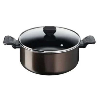 Faitout Tefal Easy Cook & Clean 24 cm avec couvercle B5544602