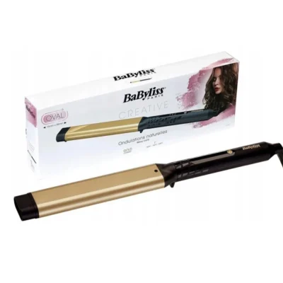 FER À BOUCLER OVALE BABYLISS GOLD CERAMIC 38 MM C440E