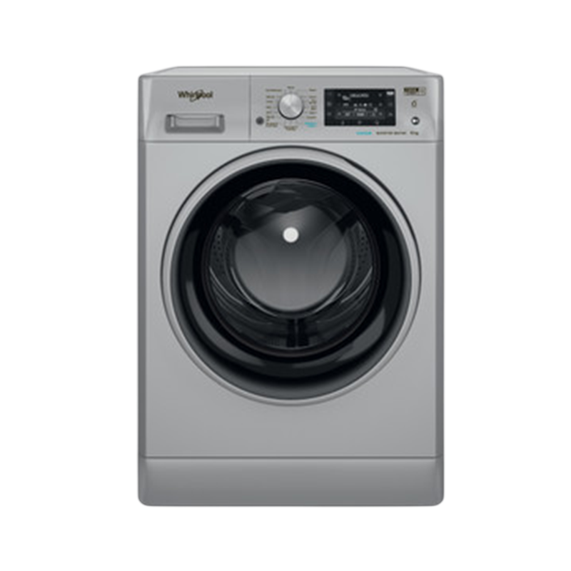 Machine à laver Whirlpool 9 kg 6ème Sens Silver FFWD9248SBSVNA