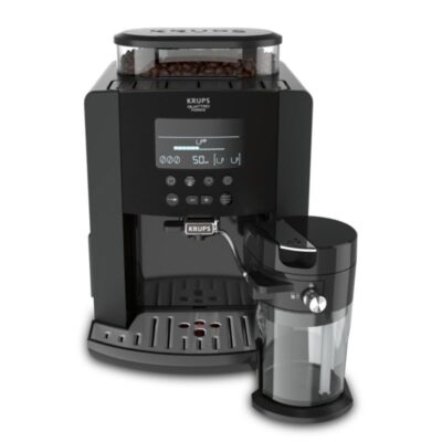 Machine à expresso automatique Krups Arabica Latte noir – EA819N10