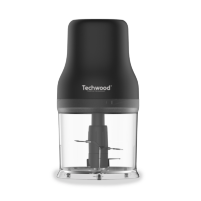 MINI-HACHOIR TECHWOOD 500 ML 200 W 4 LAMES NOIR THA-340