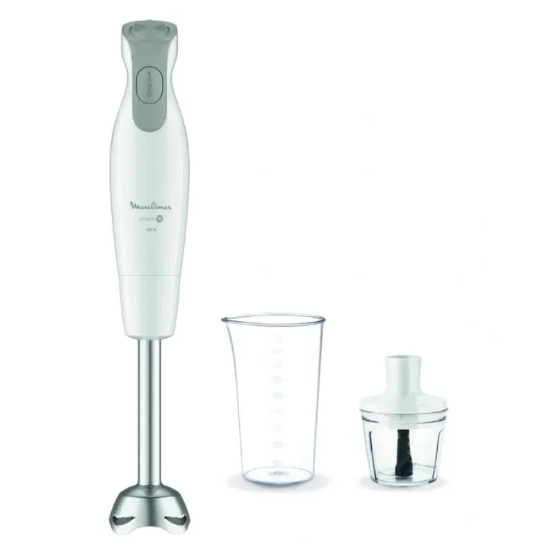 Mixeur plongeant Moulinex Daily Chef 600 W blanc avec mini-hachoir