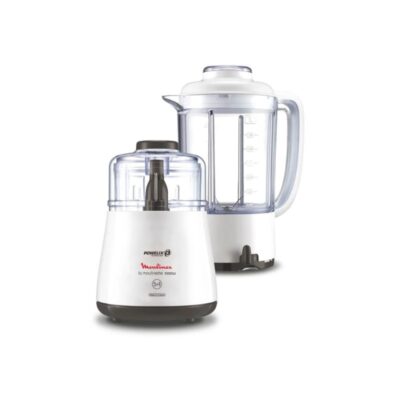 MOULINETTE MOULINEX 1000 W BLANCHE AVEC BOL DPA241