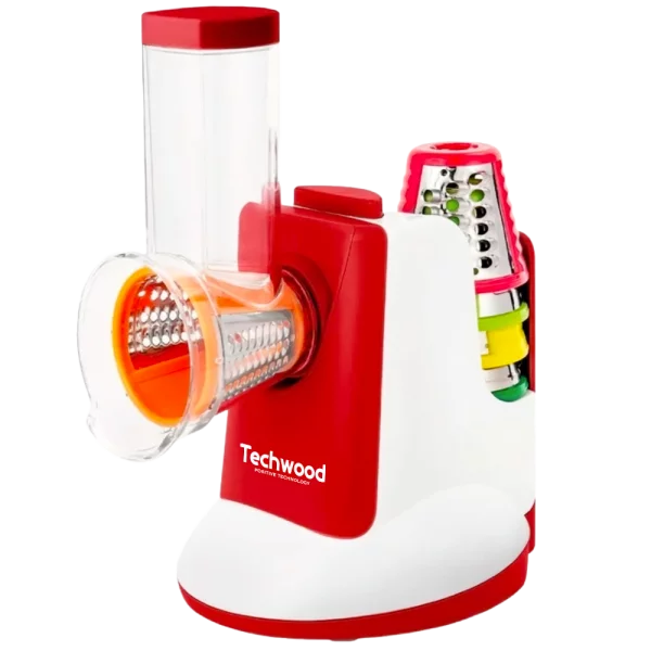 Râpe électrique Techwood Rap’Tout TRO-7765 avec 5 cônes
